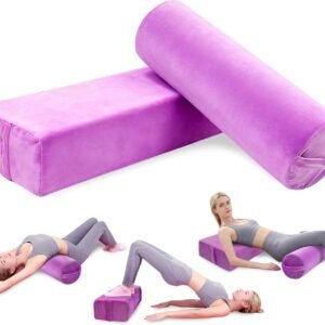 Yoga Bolster Pillow Set