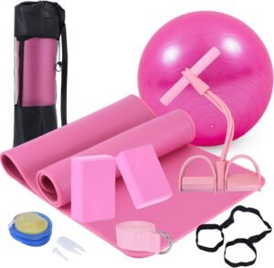 11-Piece Complete Yoga Set