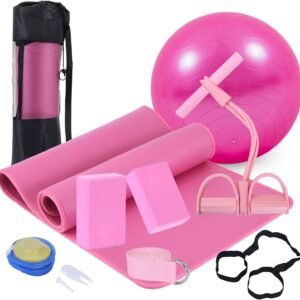 11-Piece Complete Yoga Set