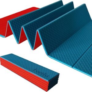 Foldable Yoga Mat – 1/4" & 5/16" Thick, Anti-Slip